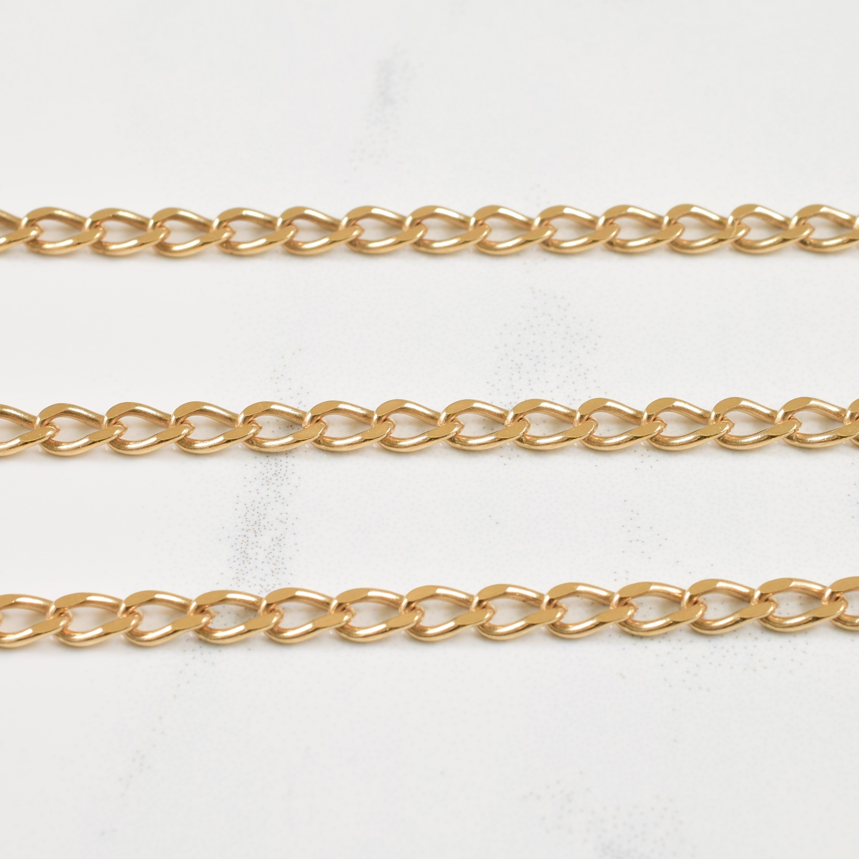 10k Yellow Gold Curb Chain | 23" |