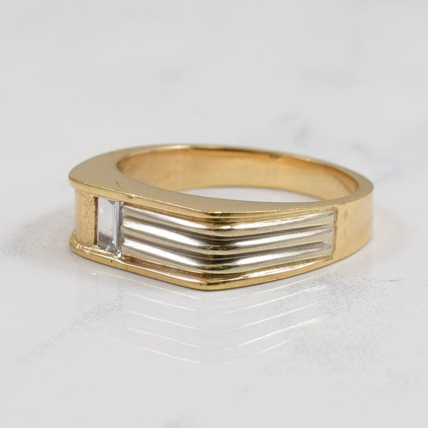 Tapered Diamond Ring | 0.15ctw | SZ 8.25 |