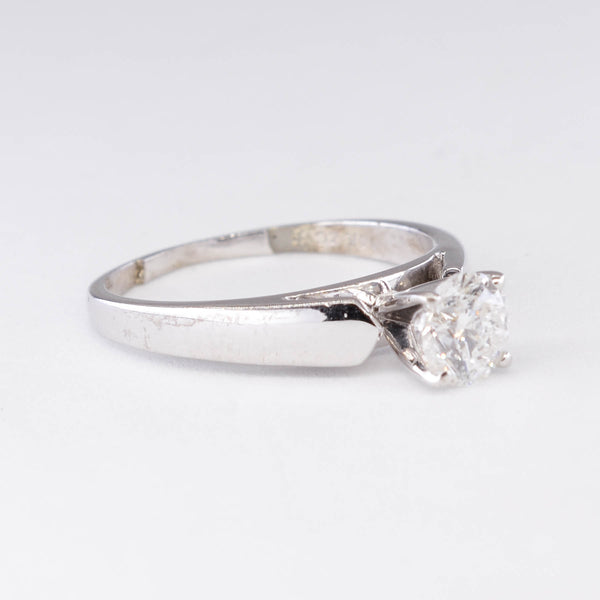 Tapered Solitaire Diamond Engagement Ring | 0.67ct | SZ 6 |