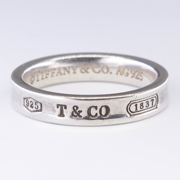 'Tiffany & Co.' 1837 Collection Sterling Silver Ring | SZ 7.5