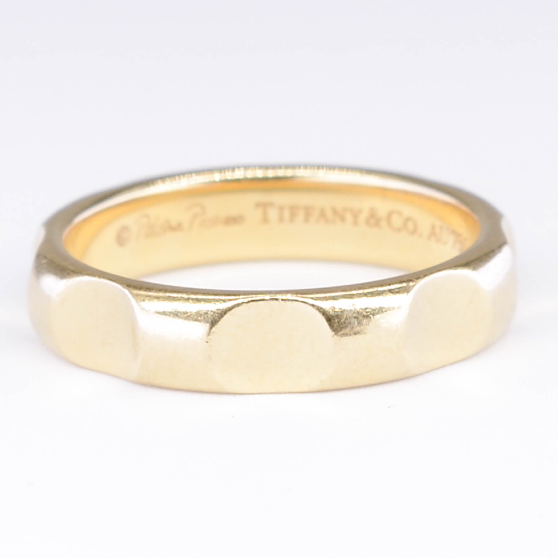 'Tiffany & Co.' Paloma's Groove 18k Ring | SZ 5.5 |