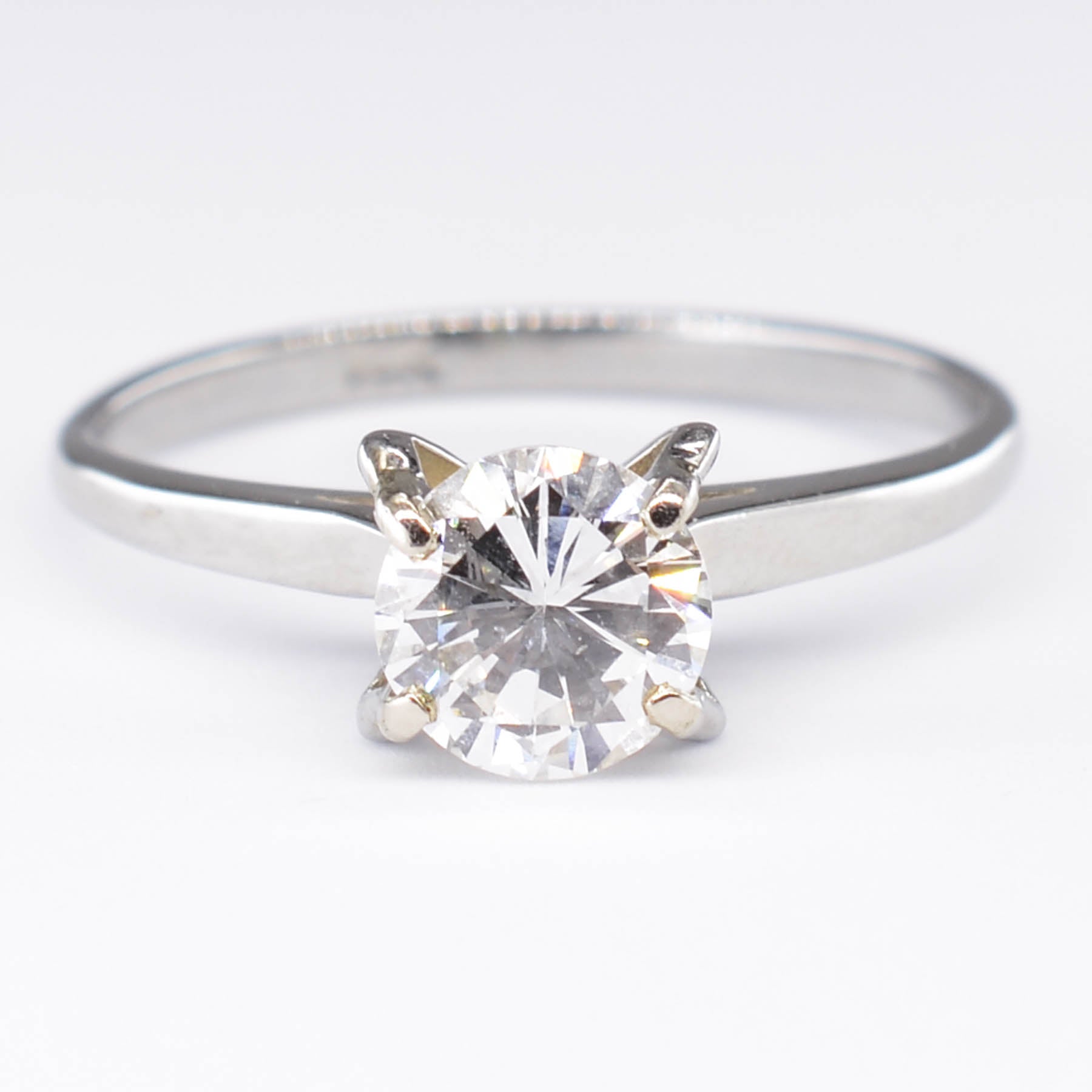 Diamond Solitaire Engagement Ring | 0.98ct | SZ 7.5 |