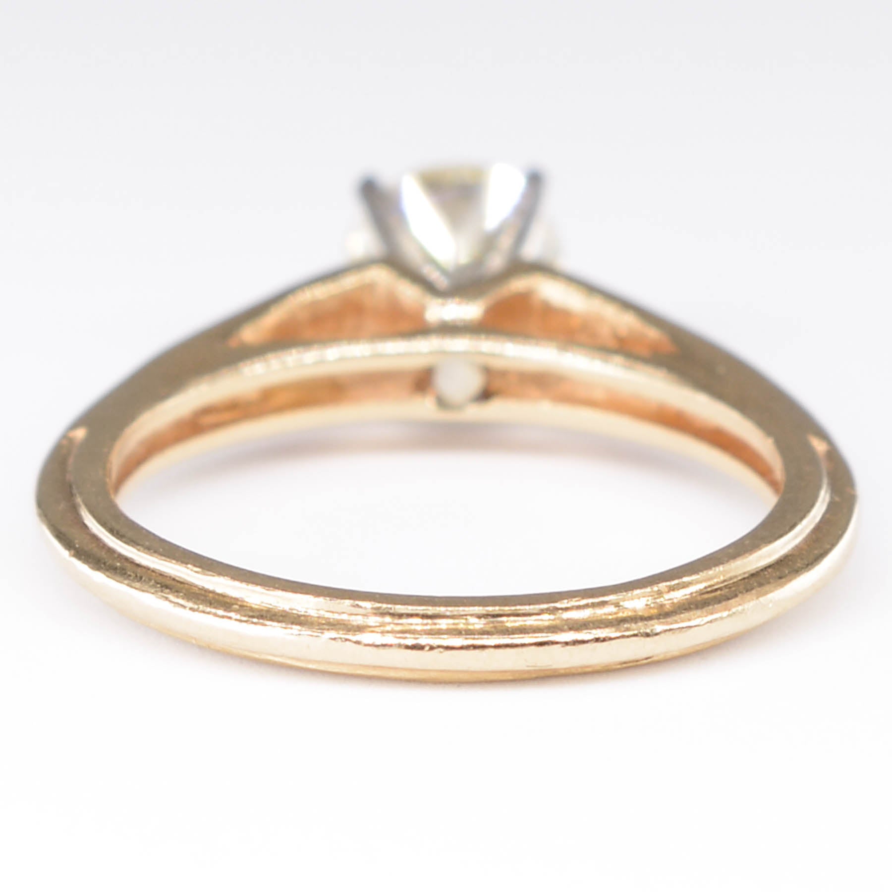 Vintage Old European Cut Diamond Ring | 0.64ct | SZ 4.5 |