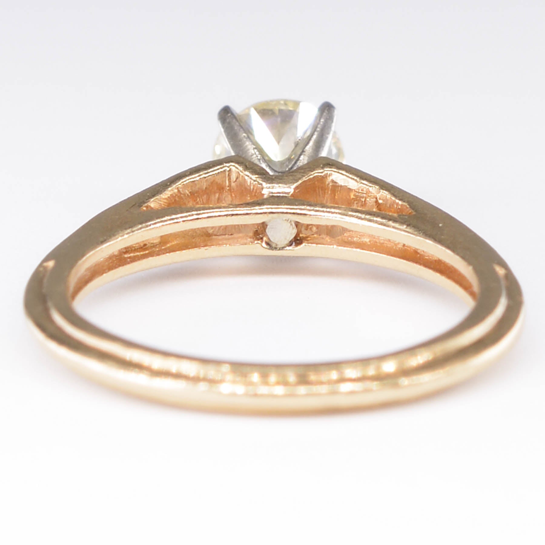 Vintage Old European Cut Diamond Ring | 0.64ct | SZ 4.5 |
