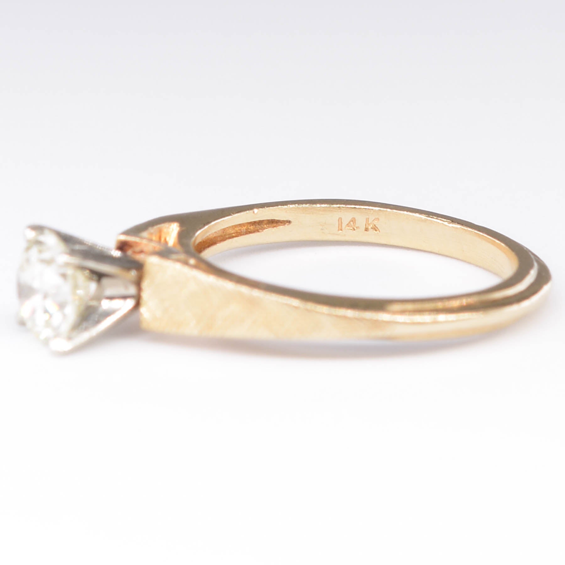 Vintage Old European Cut Diamond Ring | 0.64ct | SZ 4.5 |