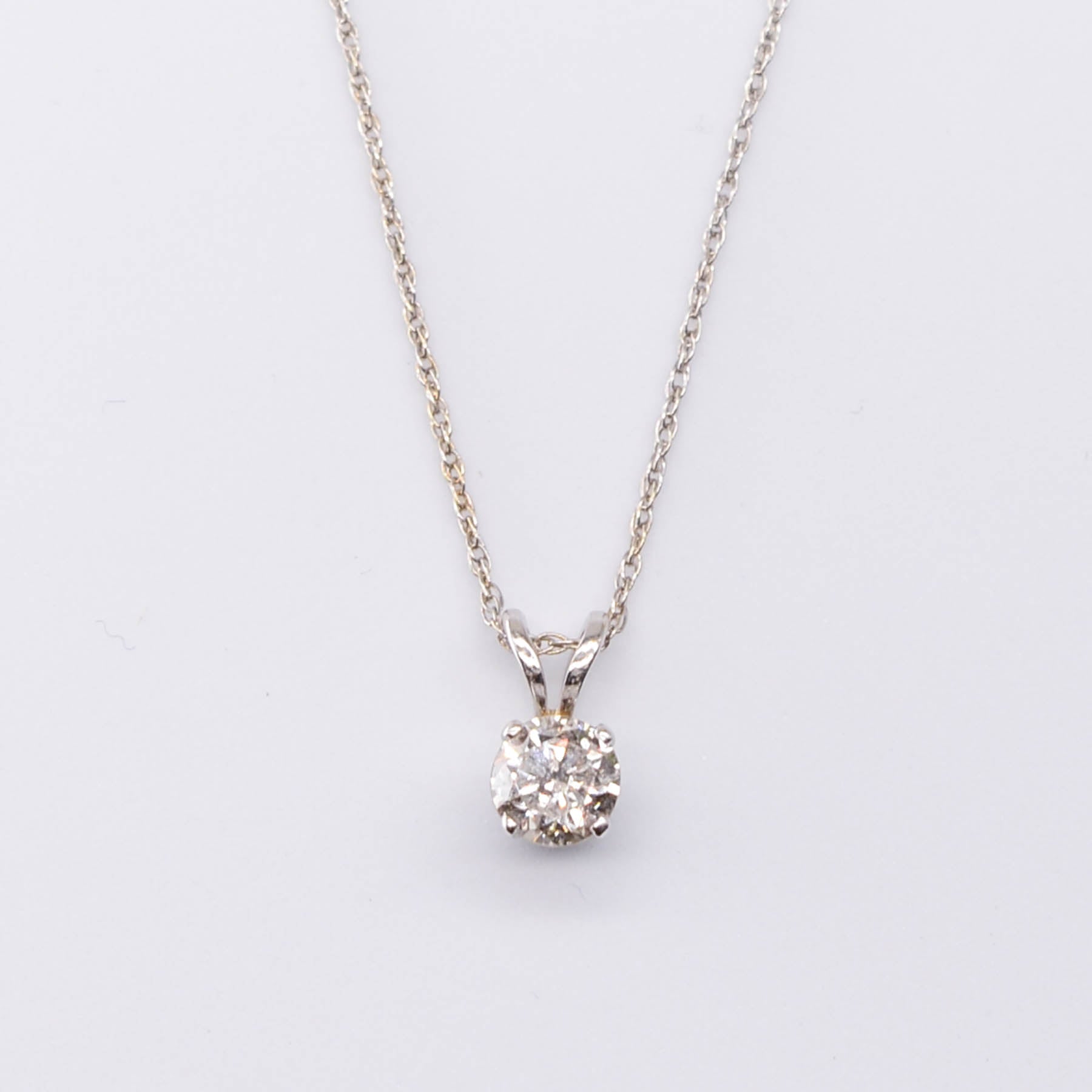 Diamond Necklace | 0.37ct | 17