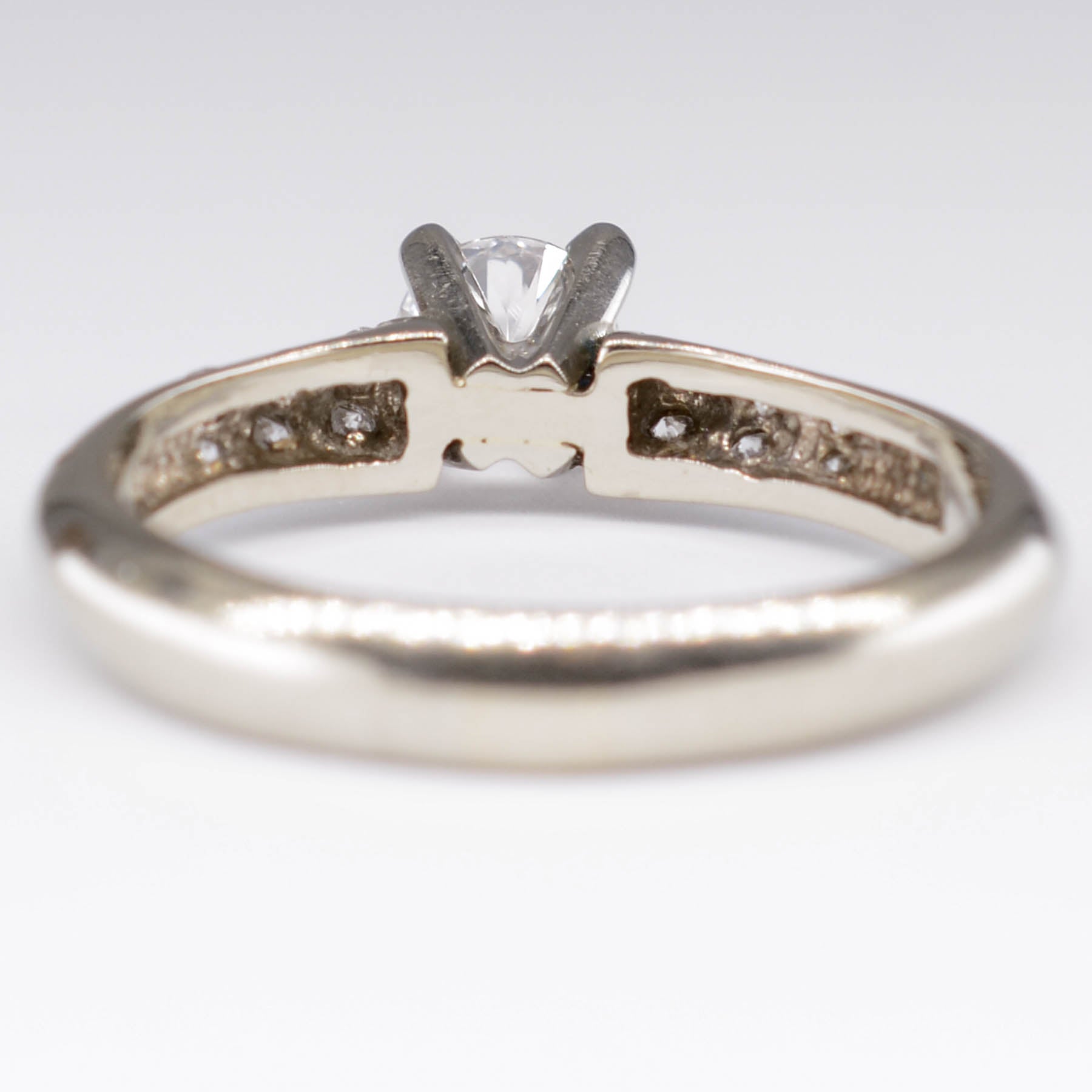 Diamond Engagement Ring | 0.43ct, 0.14ctw | SZ 7 |