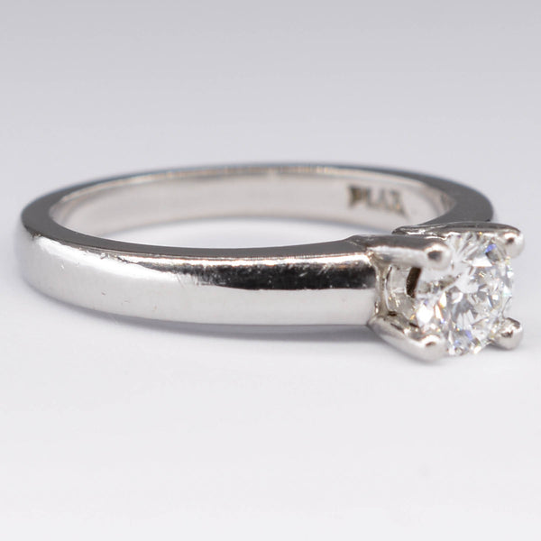 'Birks' Solitaire Diamond Engagement Ring | 0.33ct | SZ 4.25 |