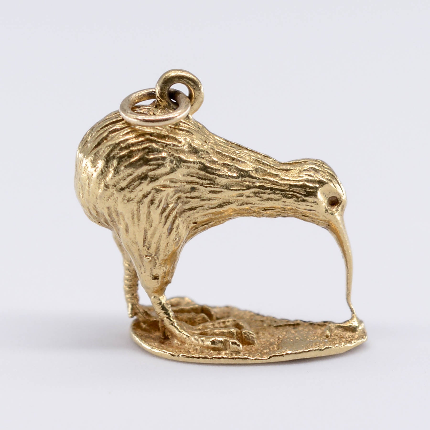 18k Kiwi Bird Charm