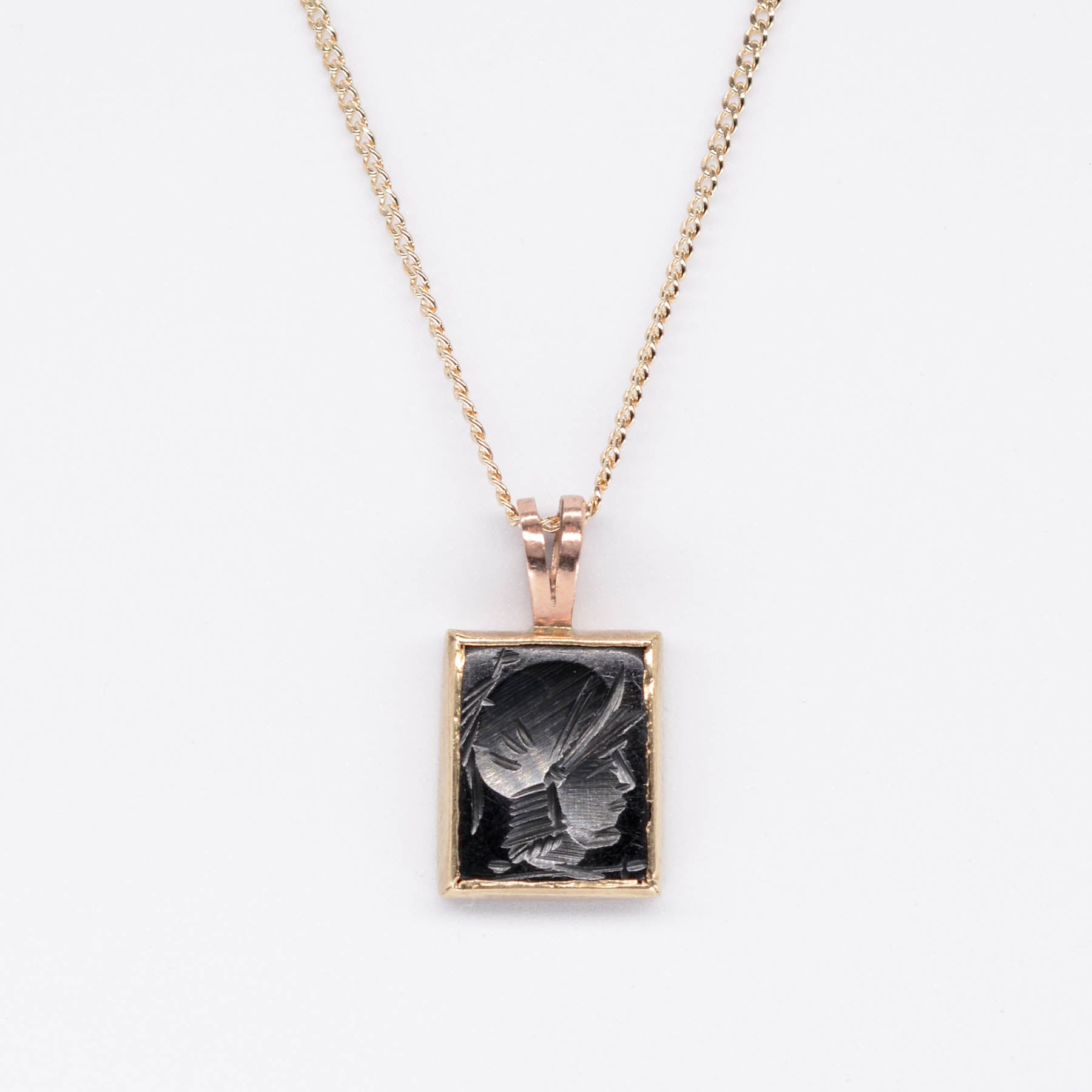 Hematite Intaglio Pendant | 2.30ct |