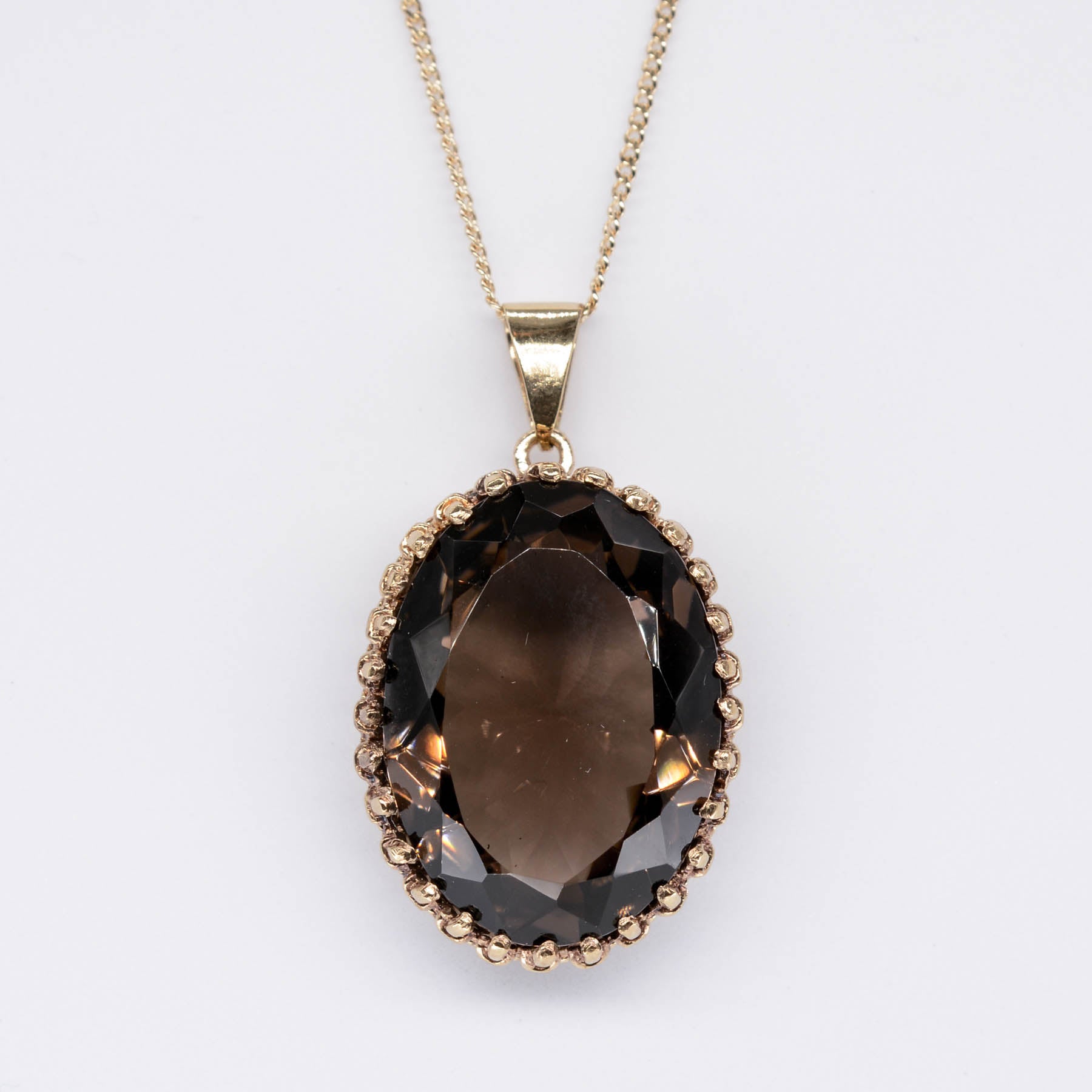 Smoky Quartz Pendant | 22.30ct |