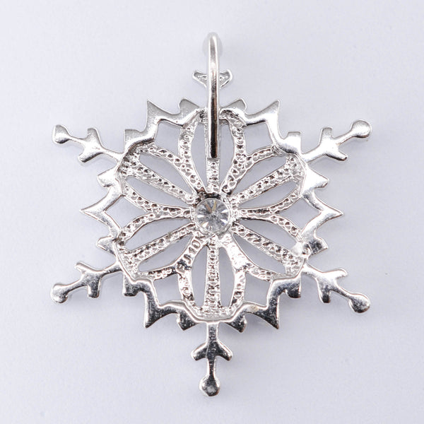 10k Diamond Snowflake Pendant | 0.03ct |