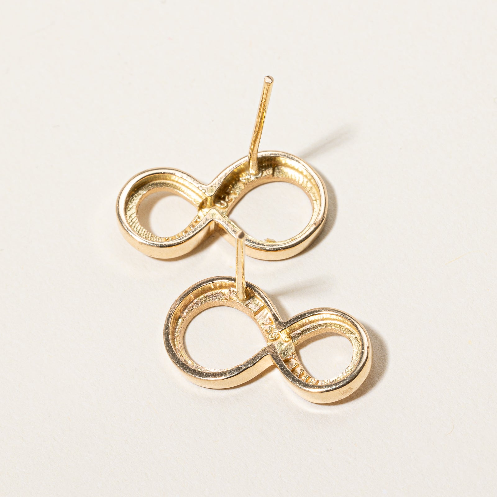 Infinity Knot Stud Earrings |