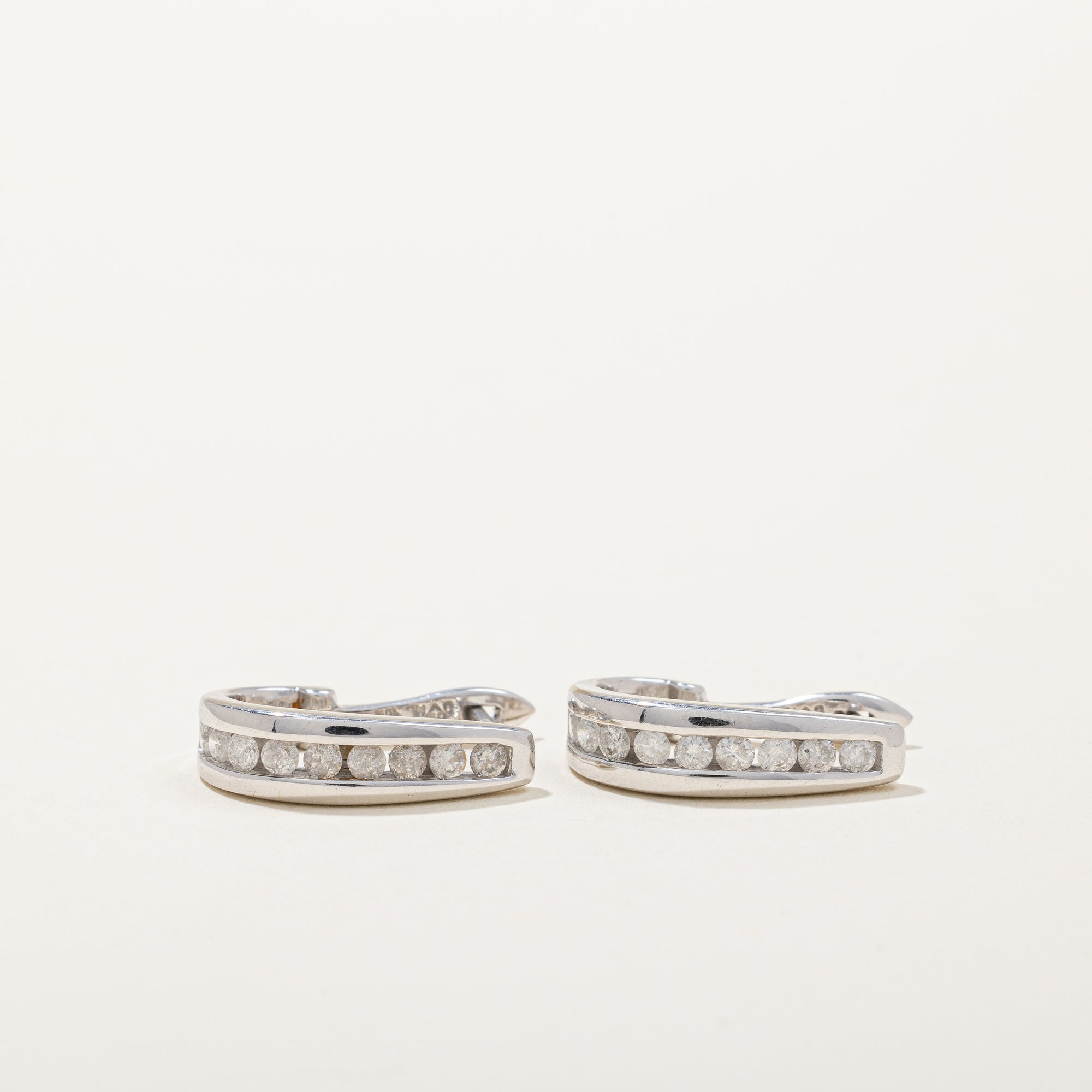 Diamond Huggie Earrings | 0.63ctw |