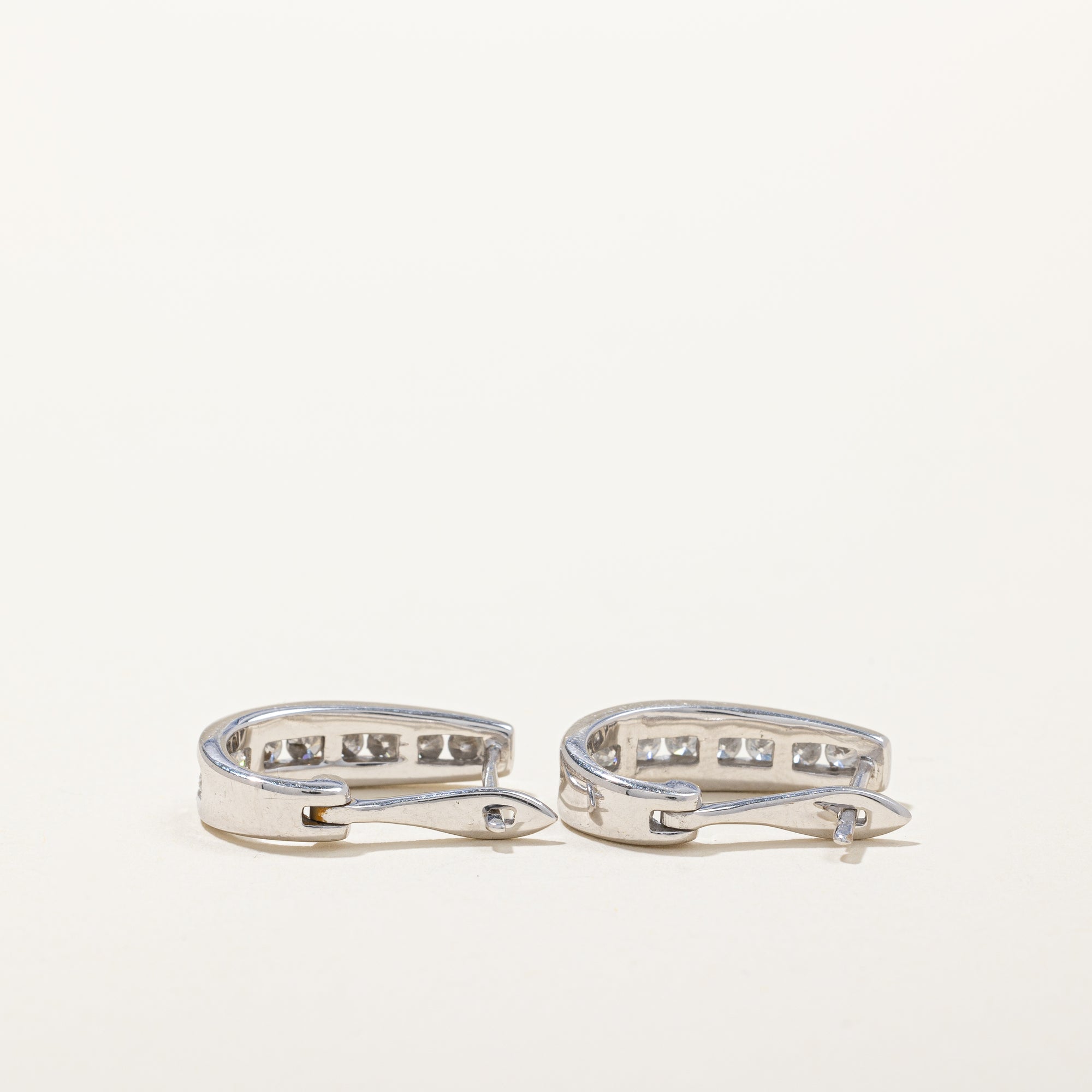 Diamond Huggie Earrings | 0.63ctw |