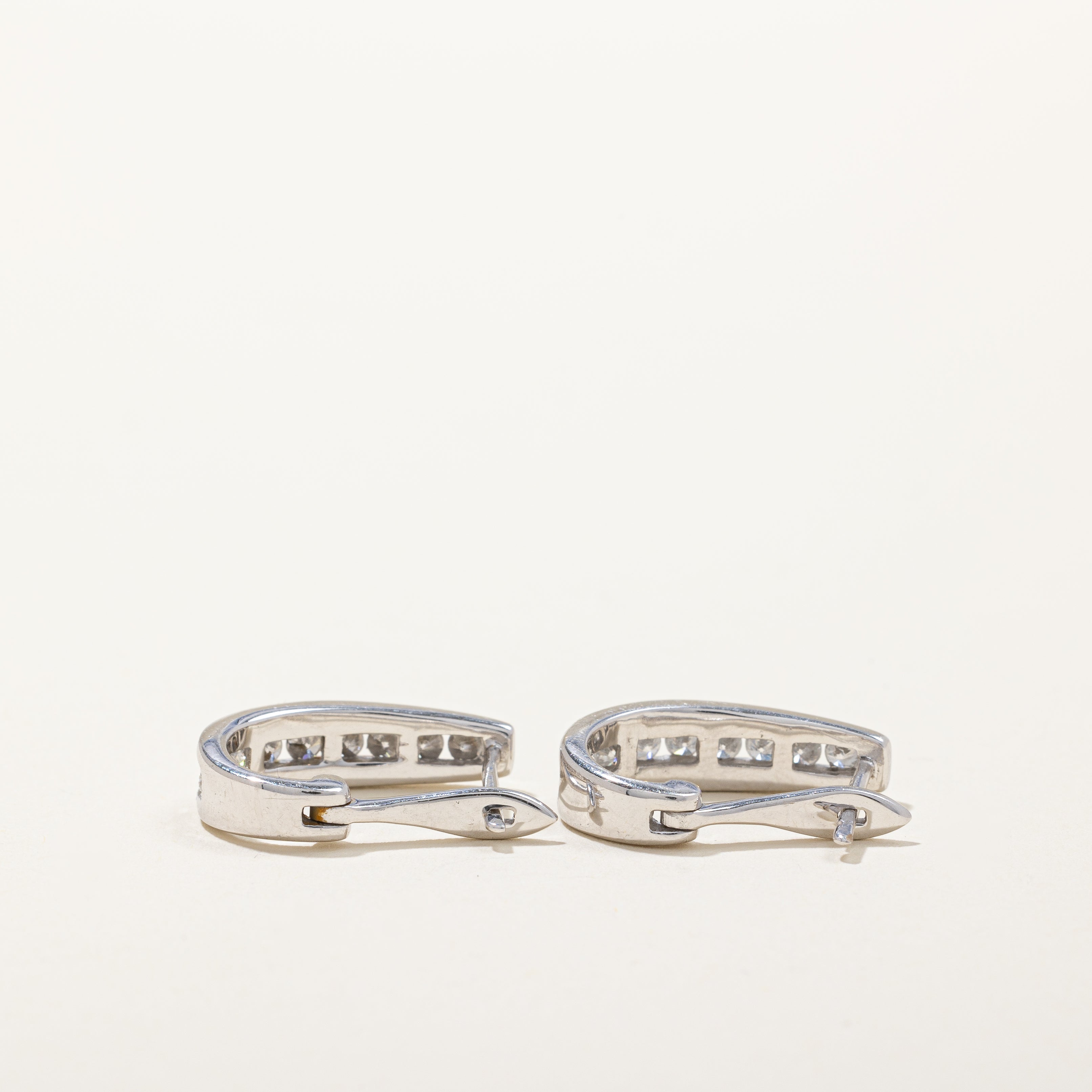 Diamond Huggie Earrings | 0.63ctw |