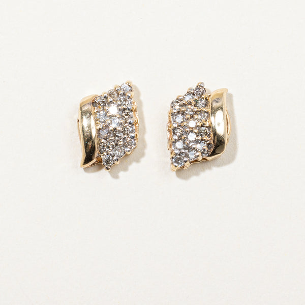 Gold & Diamond Earrings | 0.45ctw |