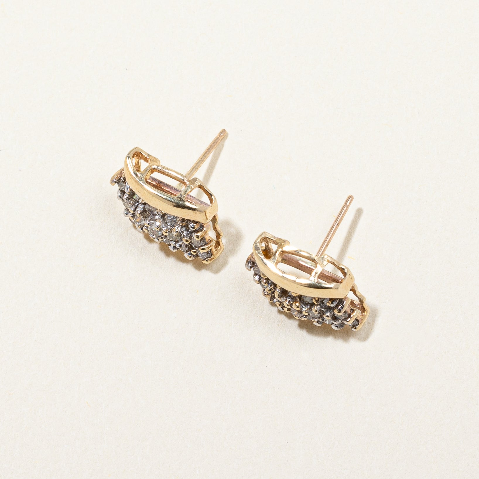 Gold & Diamond Earrings | 0.45ctw |