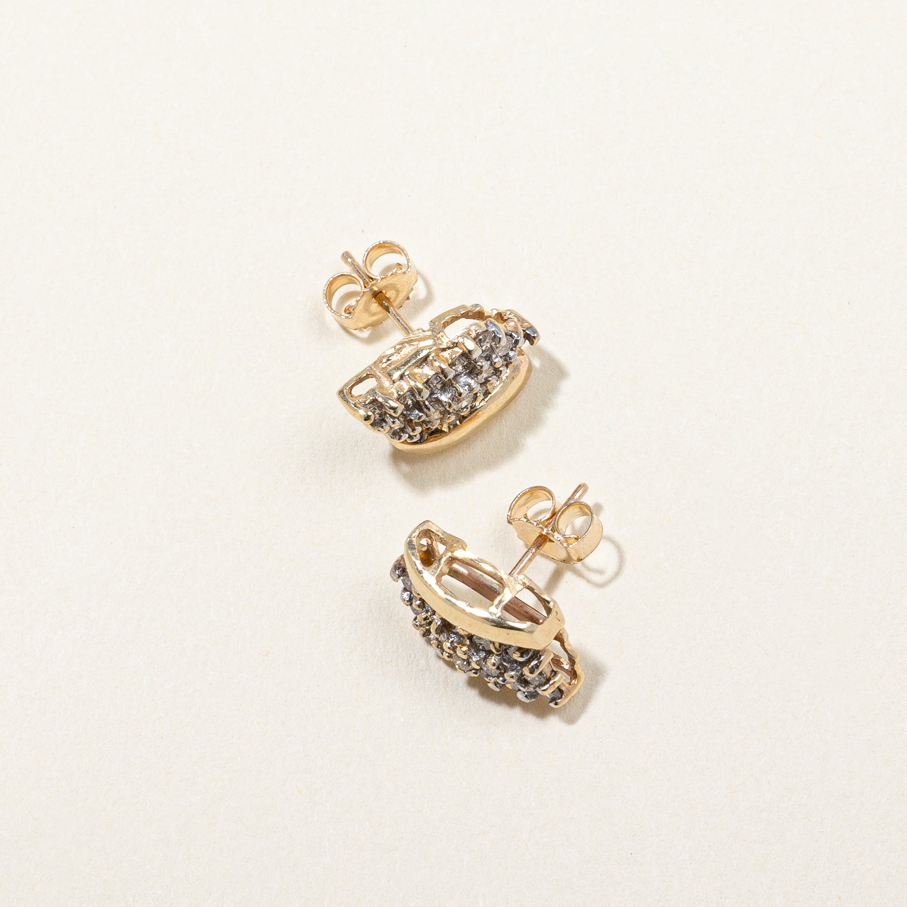 Gold & Diamond Earrings | 0.45ctw |