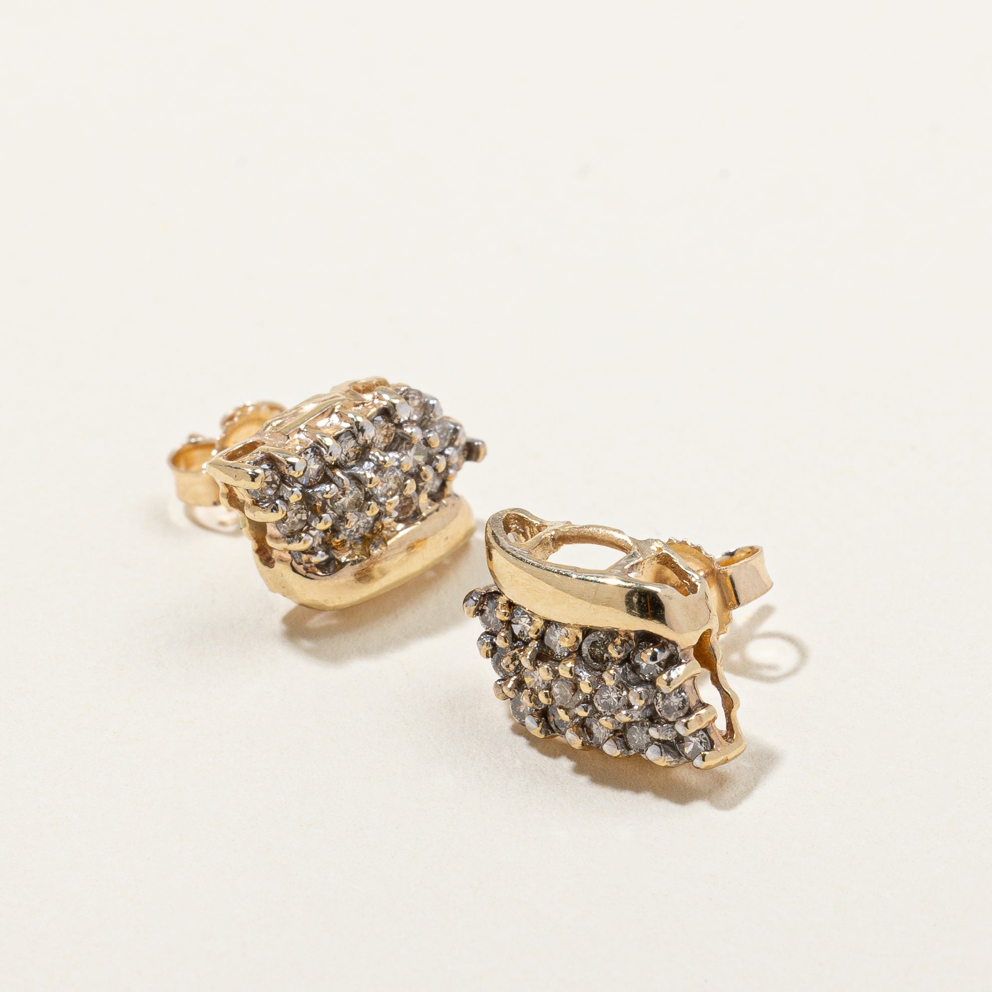 Gold & Diamond Earrings | 0.45ctw |