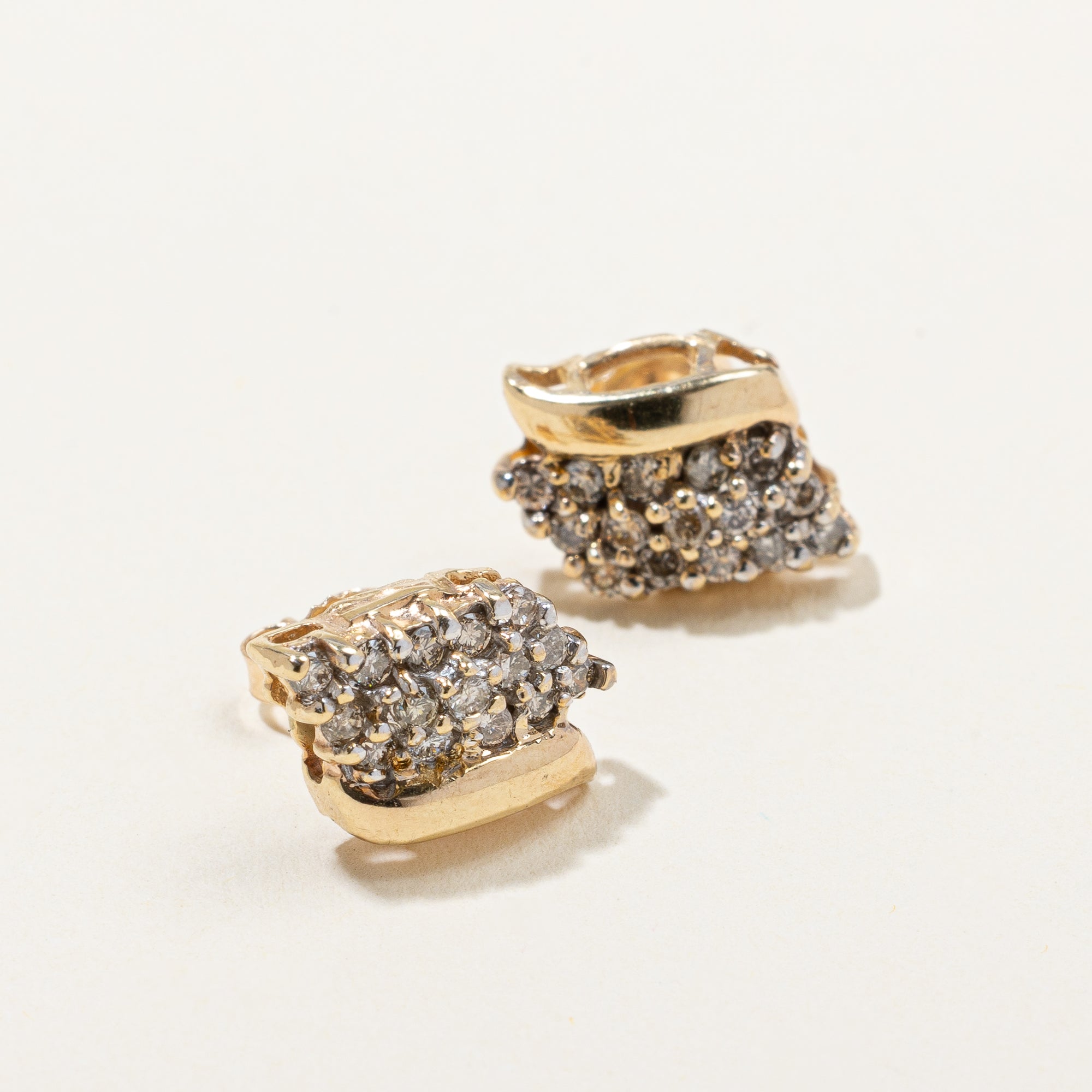 Gold & Diamond Earrings | 0.45ctw |