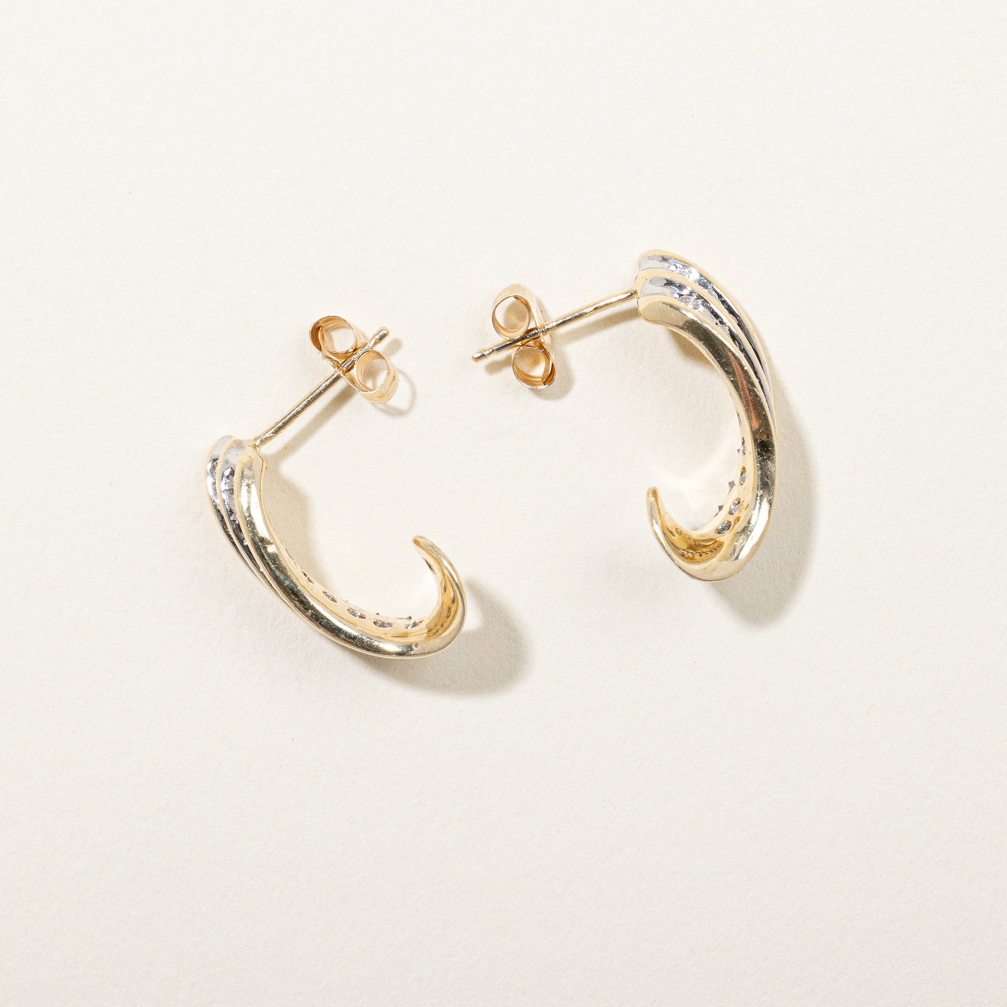 Diamond Twist Earrings | 0.54ctw |