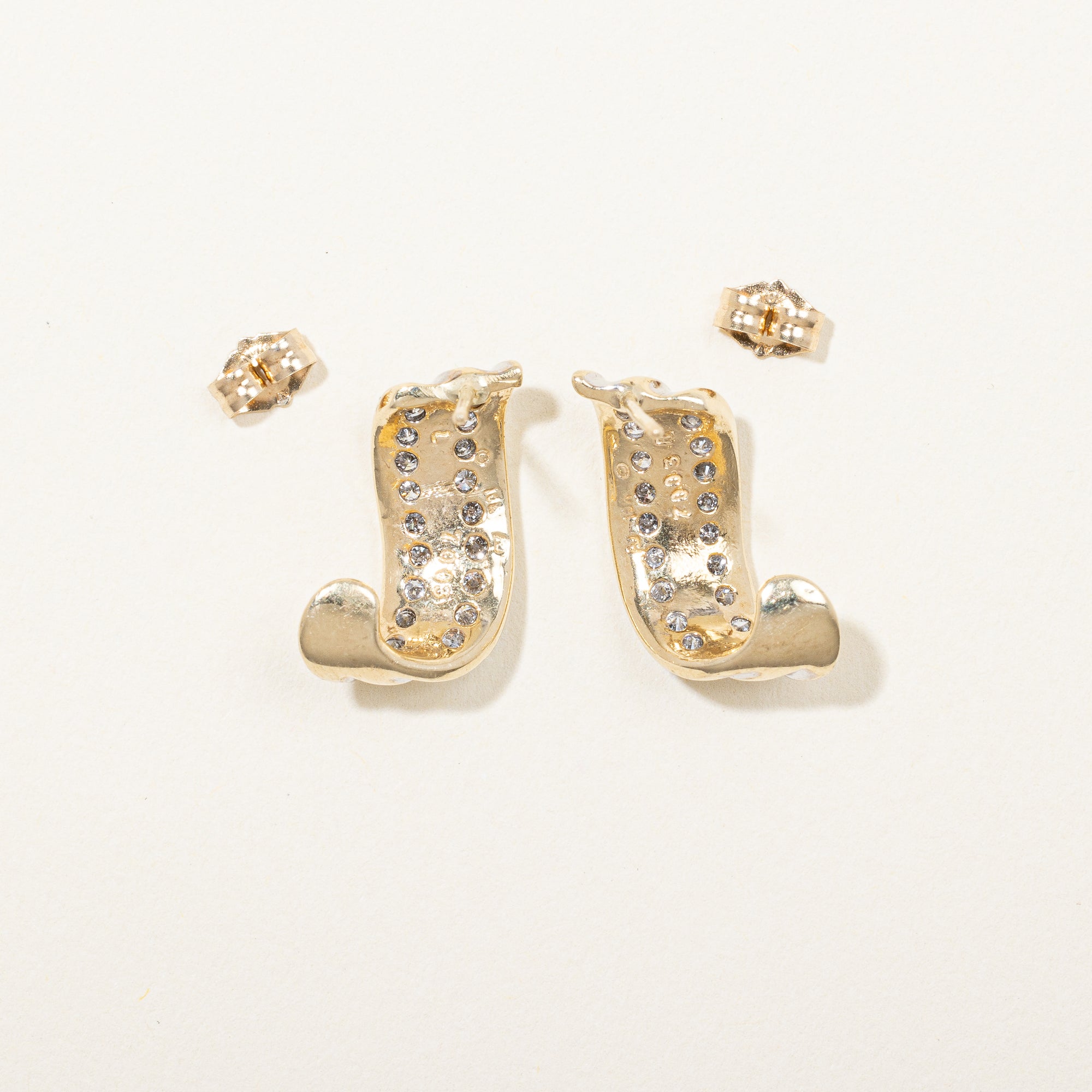 Diamond Twist Earrings | 0.54ctw |