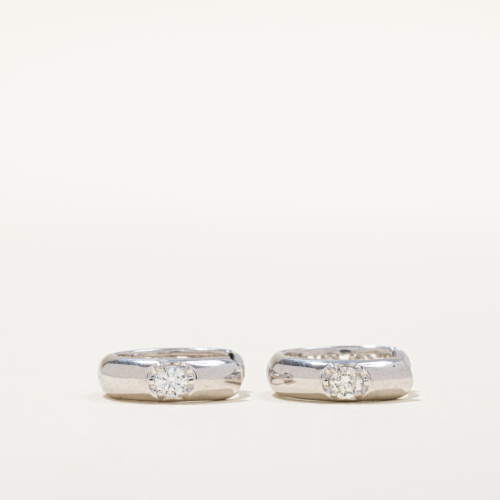 Diamond Huggie Earrings | 0.25ctw |