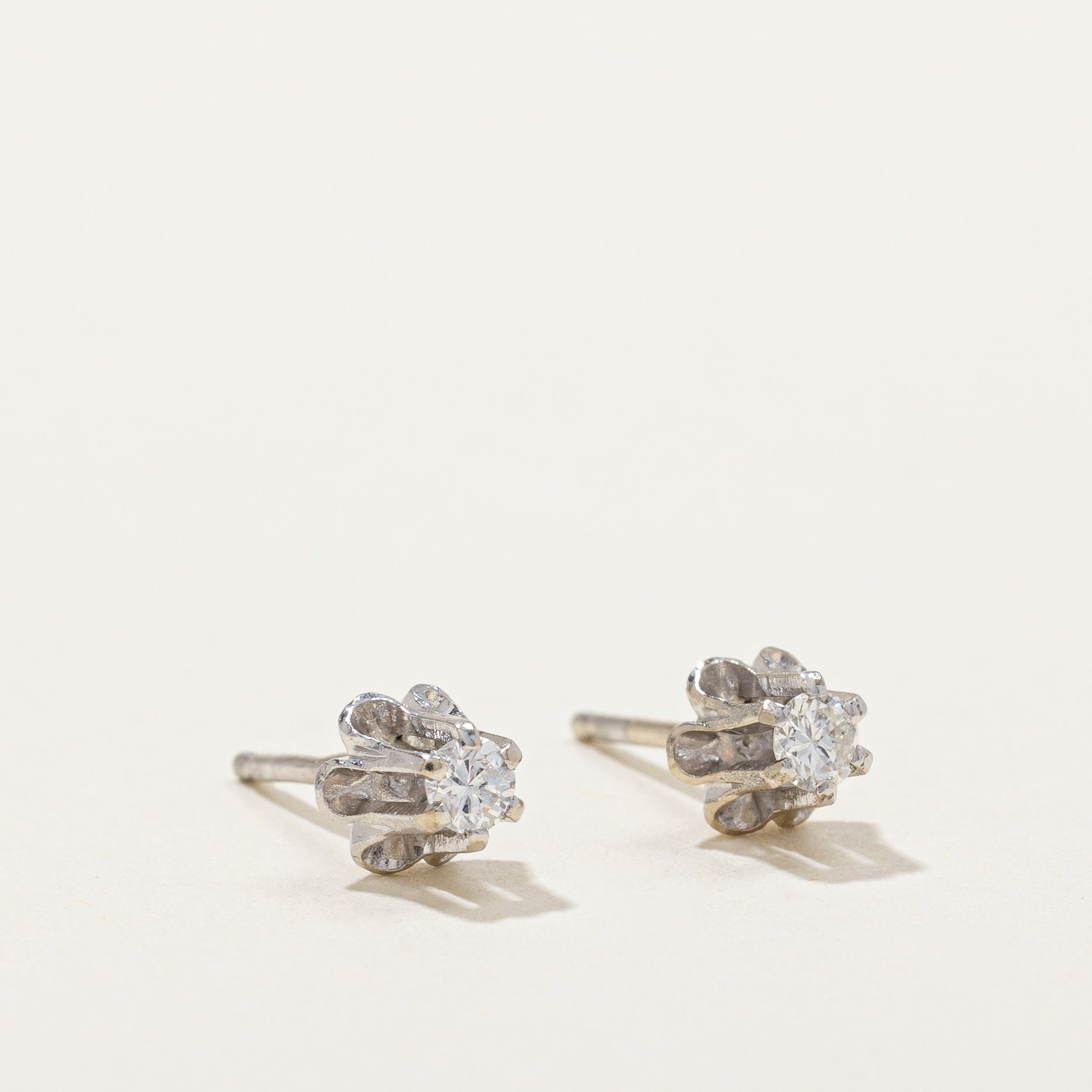 Diamond Stud Earrings | 0.09ctw |