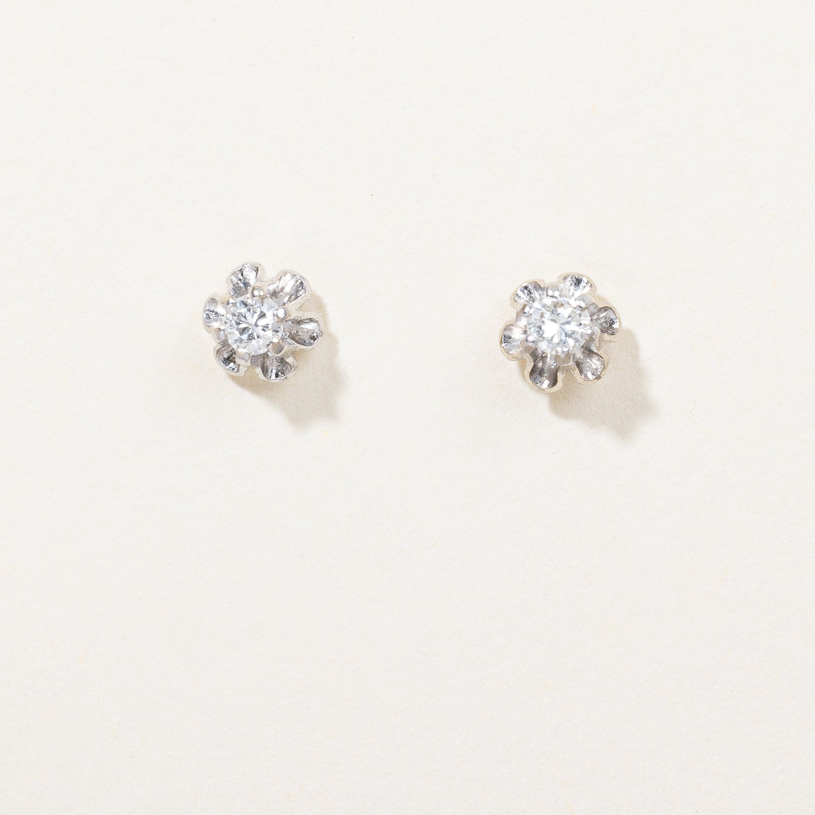 Diamond Stud Earrings | 0.09ctw |