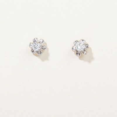 Diamond Stud Earrings | 0.09ctw |