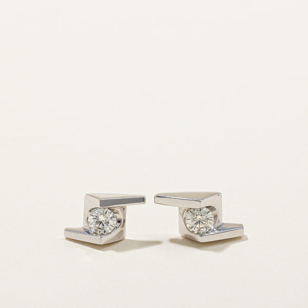 Diamond Stud Earrings | 0.32ctw |