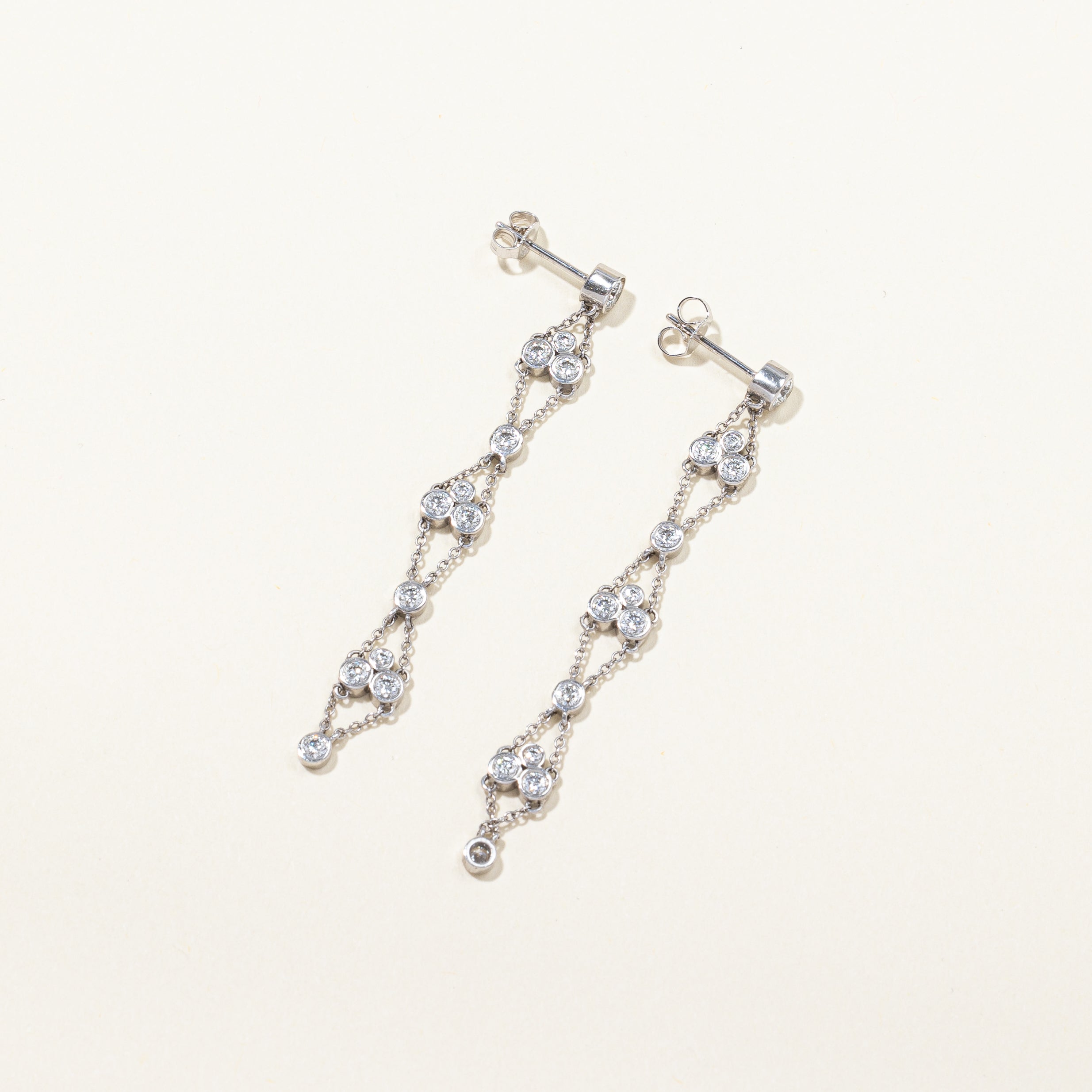 Diamond Drop Earrings