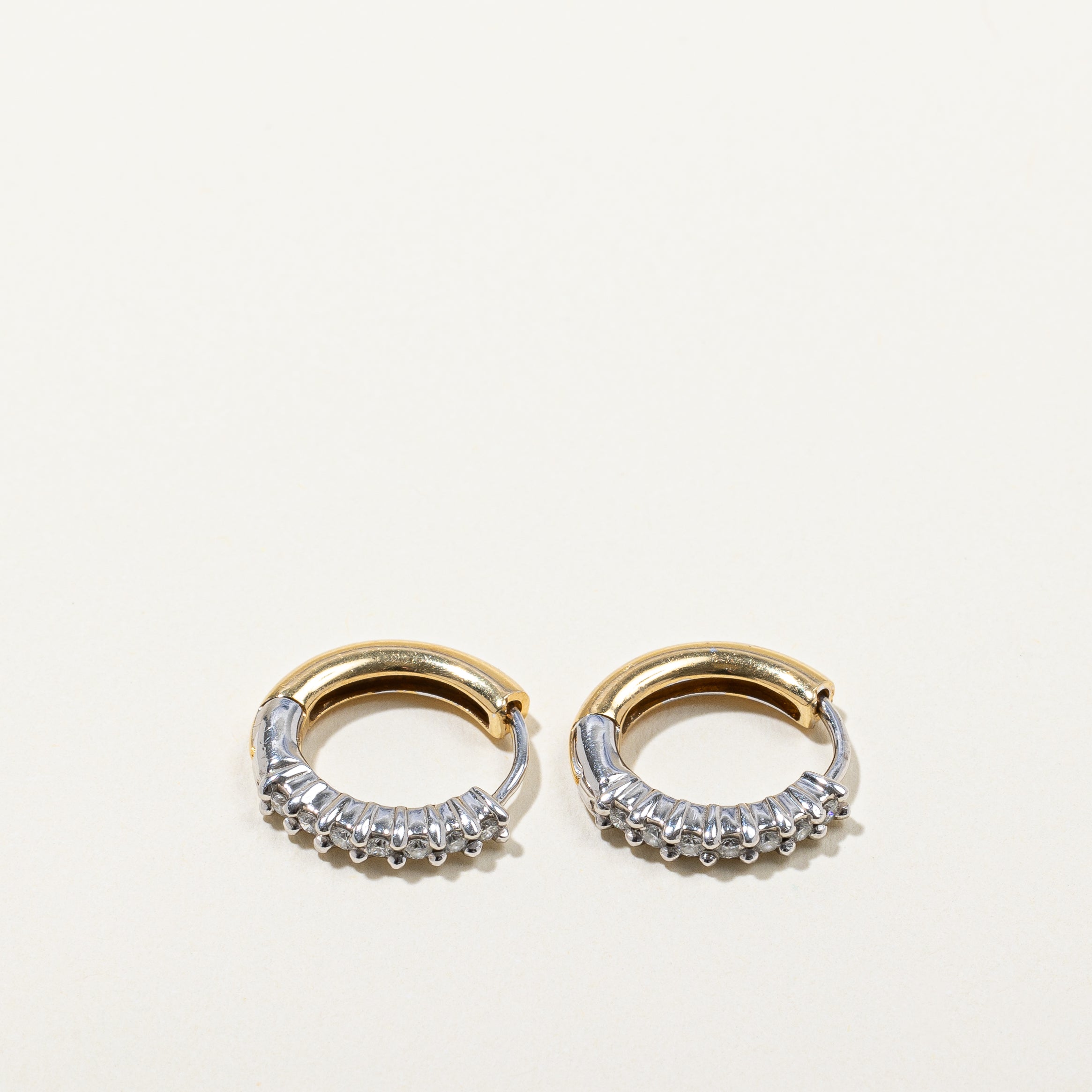 Birks' Diamond Hoop Earrings | 0.21ctw |