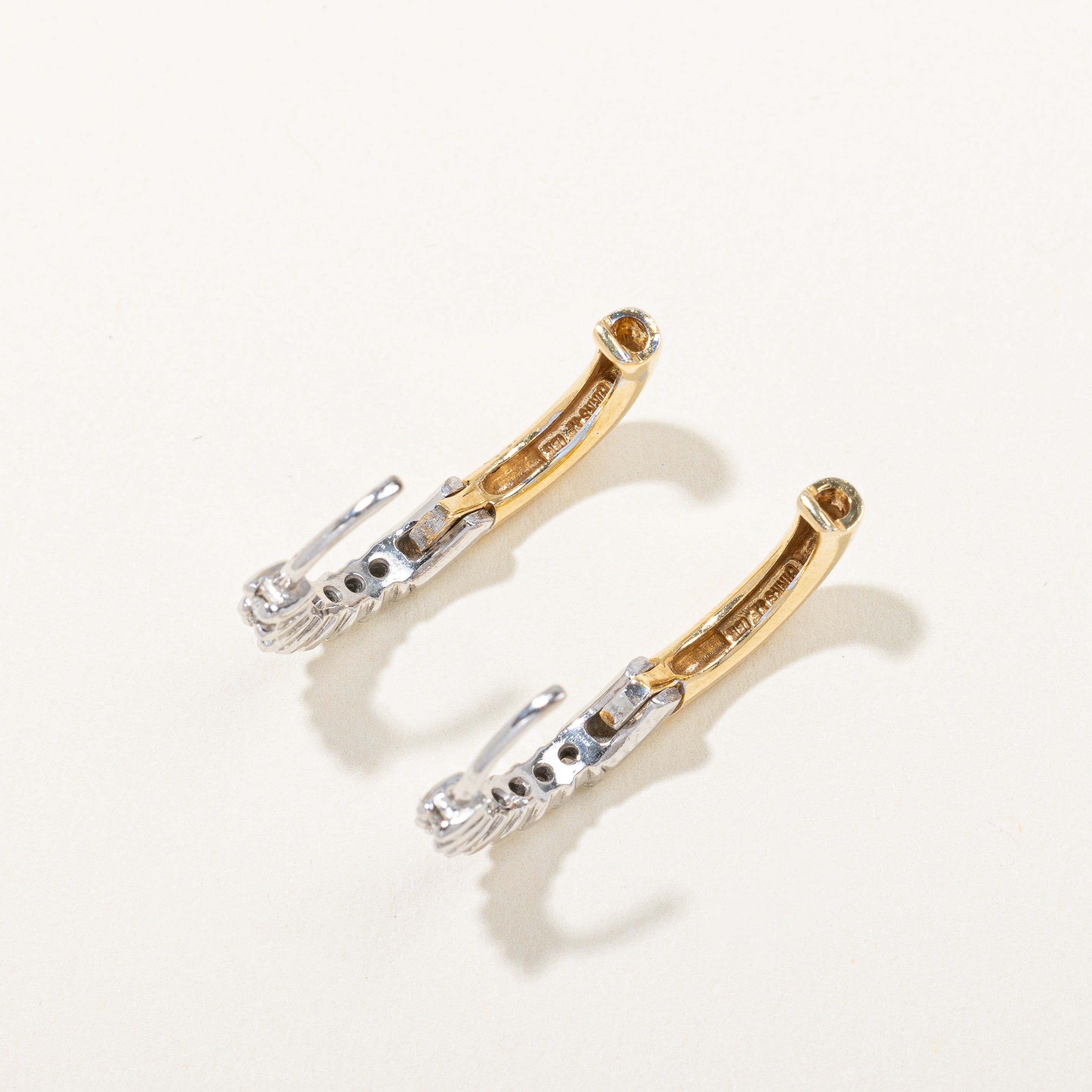 Birks' Diamond Hoop Earrings | 0.21ctw |