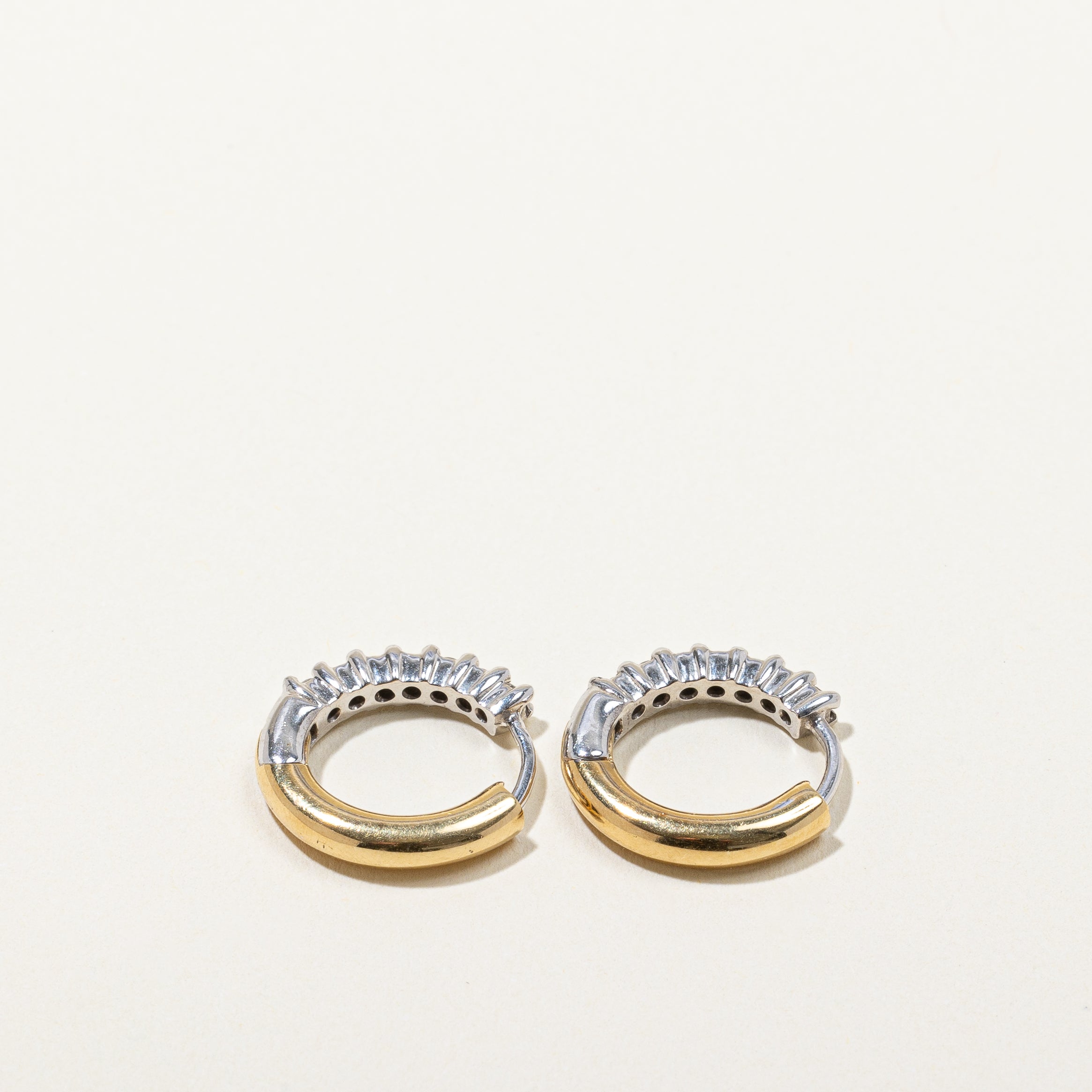 Birks' Diamond Hoop Earrings | 0.21ctw |