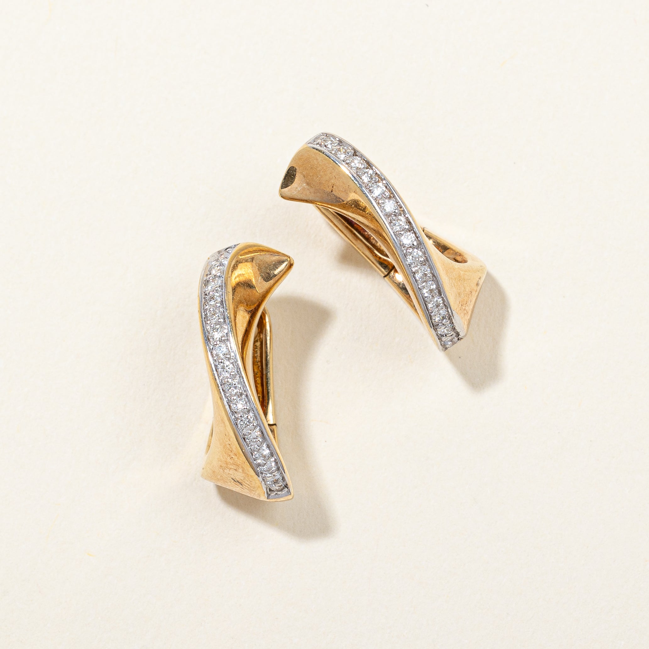 Birks' Diamond Hoop Earrings | 0.16ctw |