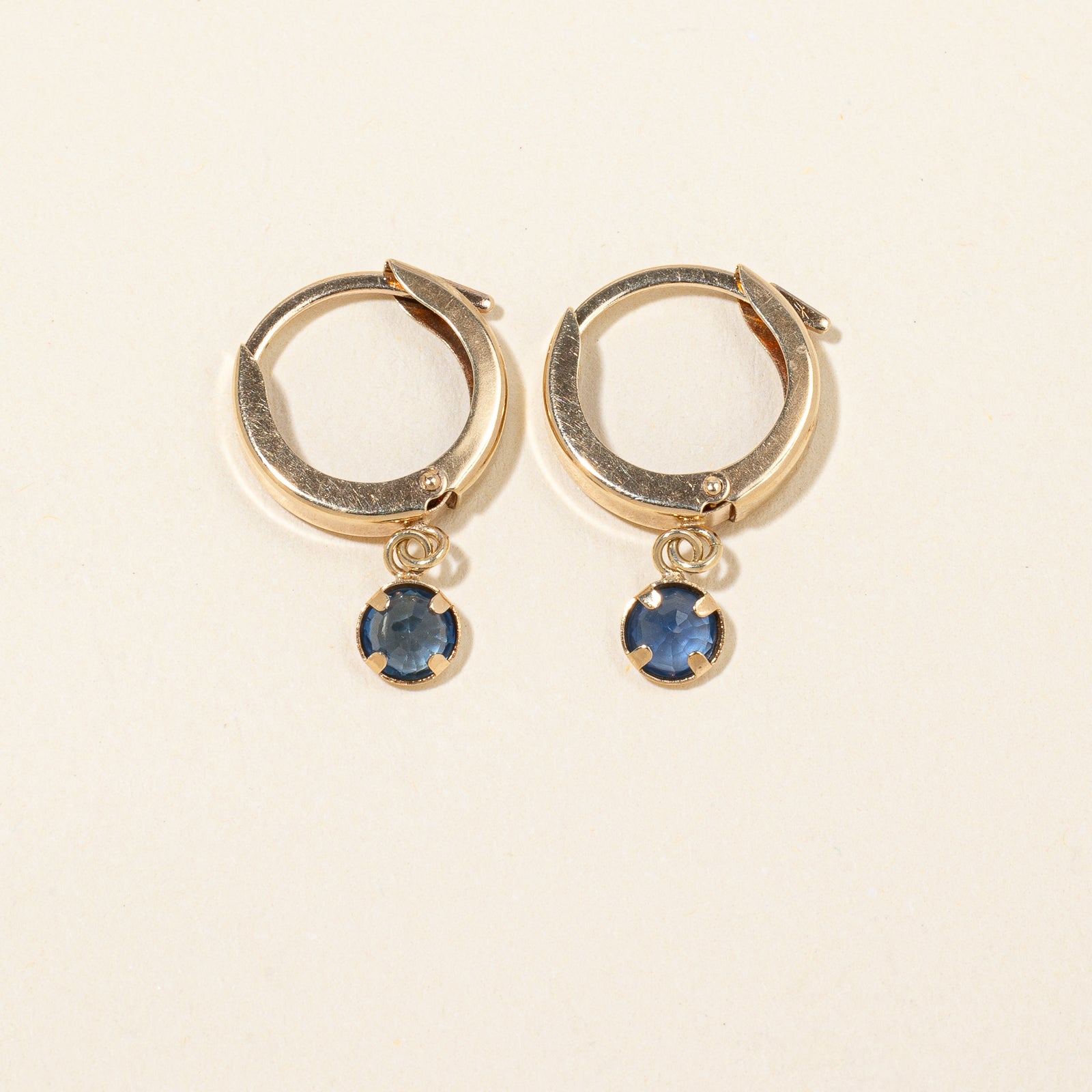 Sapphire Hoop Earrings | 0.45ctw |