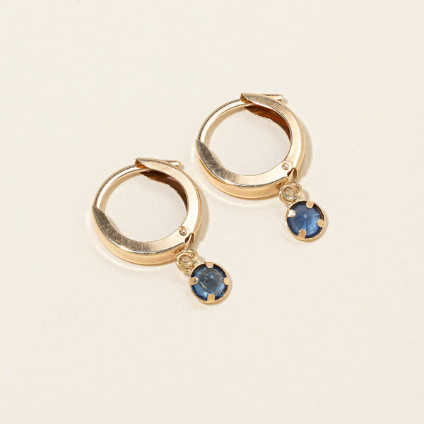 Sapphire Hoop Earrings | 0.45ctw |