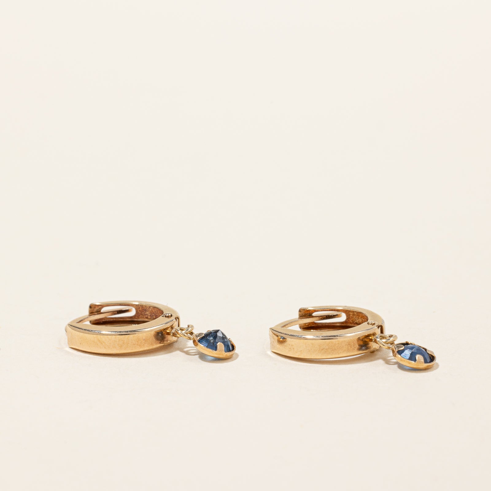 Sapphire Hoop Earrings | 0.45ctw |