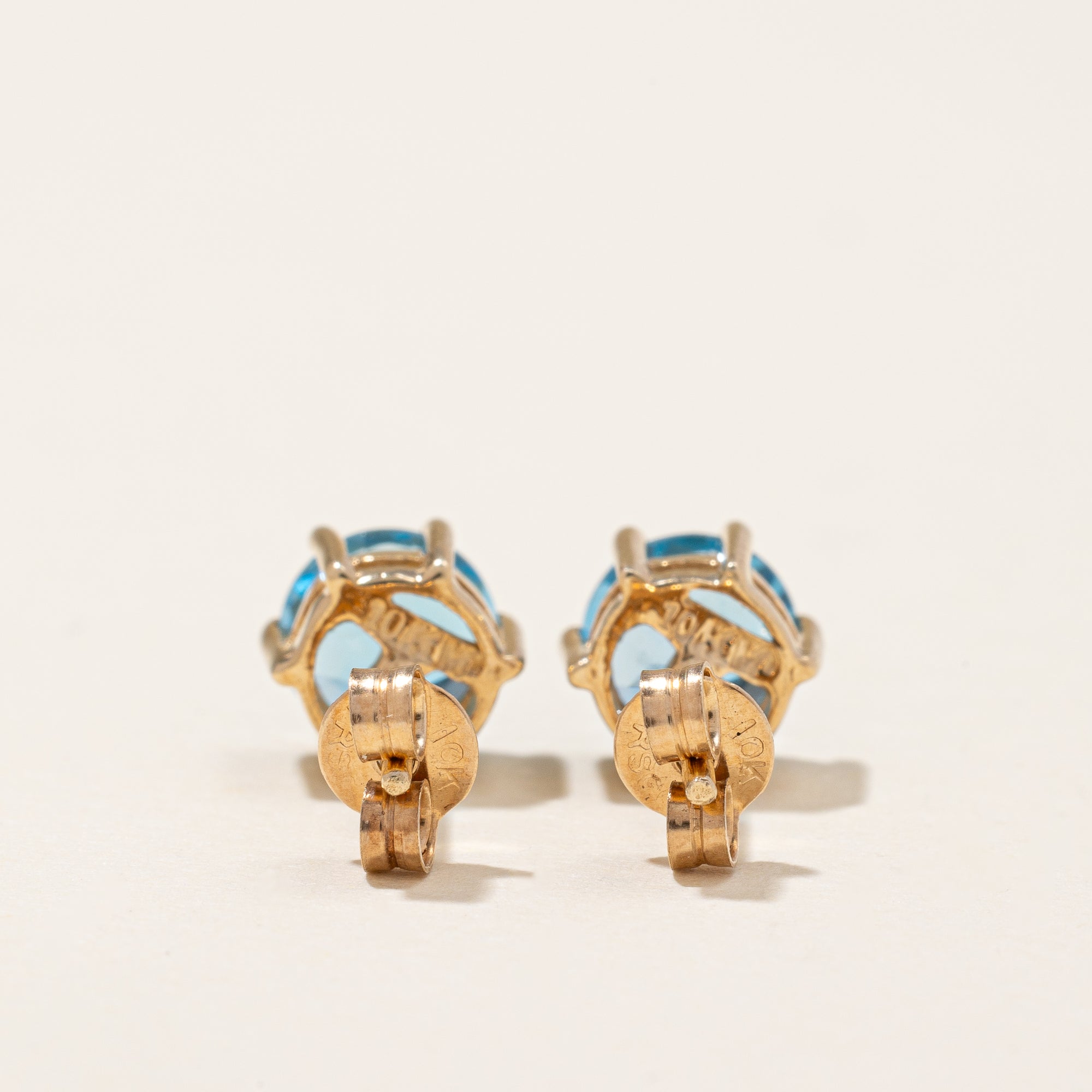 Blue Topaz Earrings | 2.00ctw |