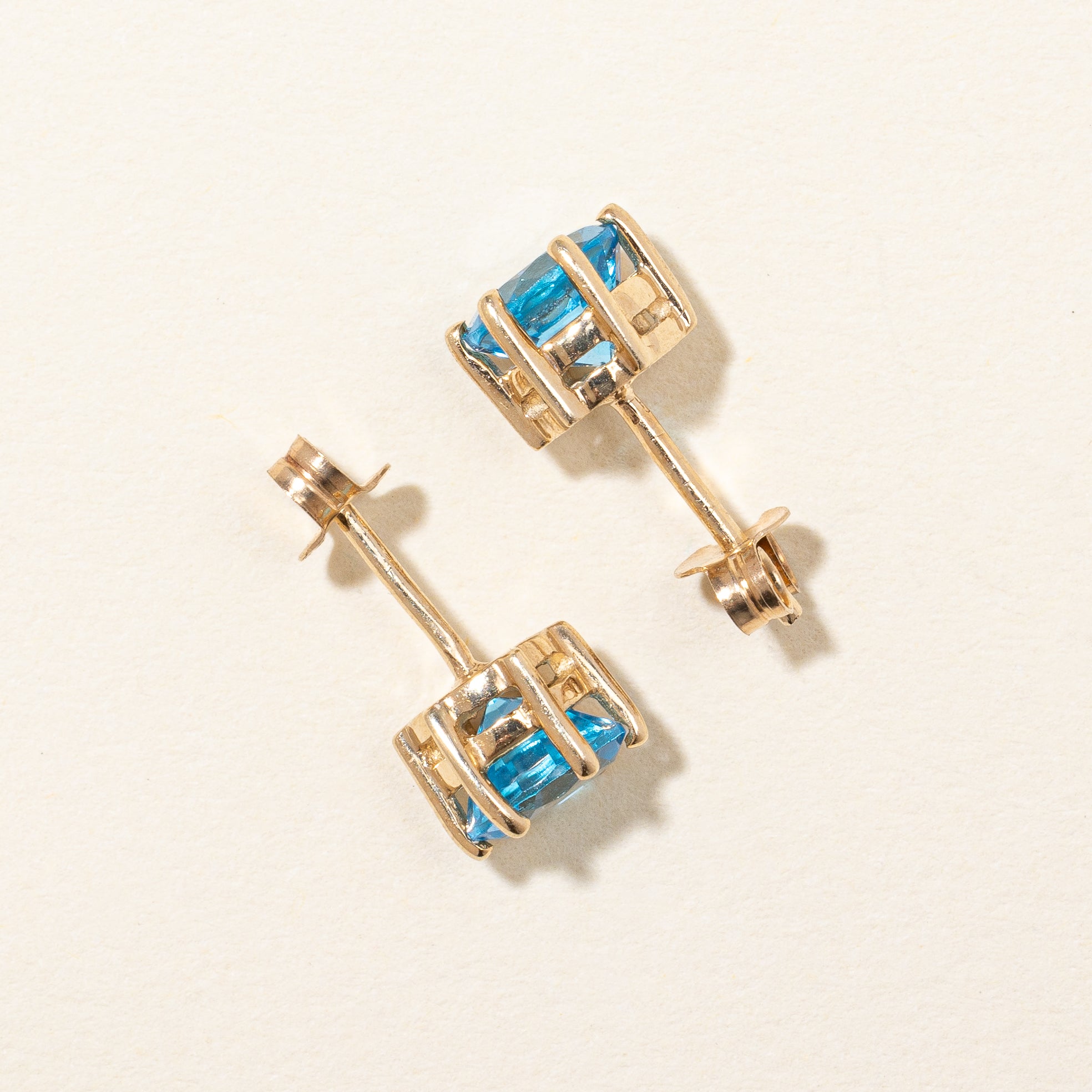 Blue Topaz Earrings | 2.00ctw |