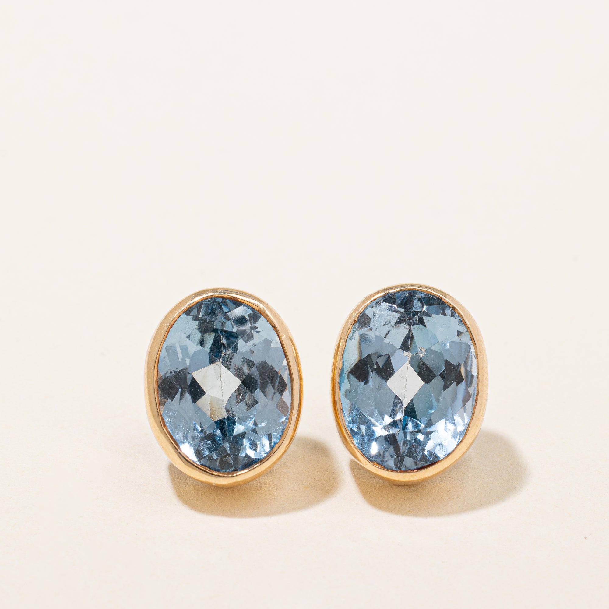 Synthetic Spinel Earrings | 10.50ctw |