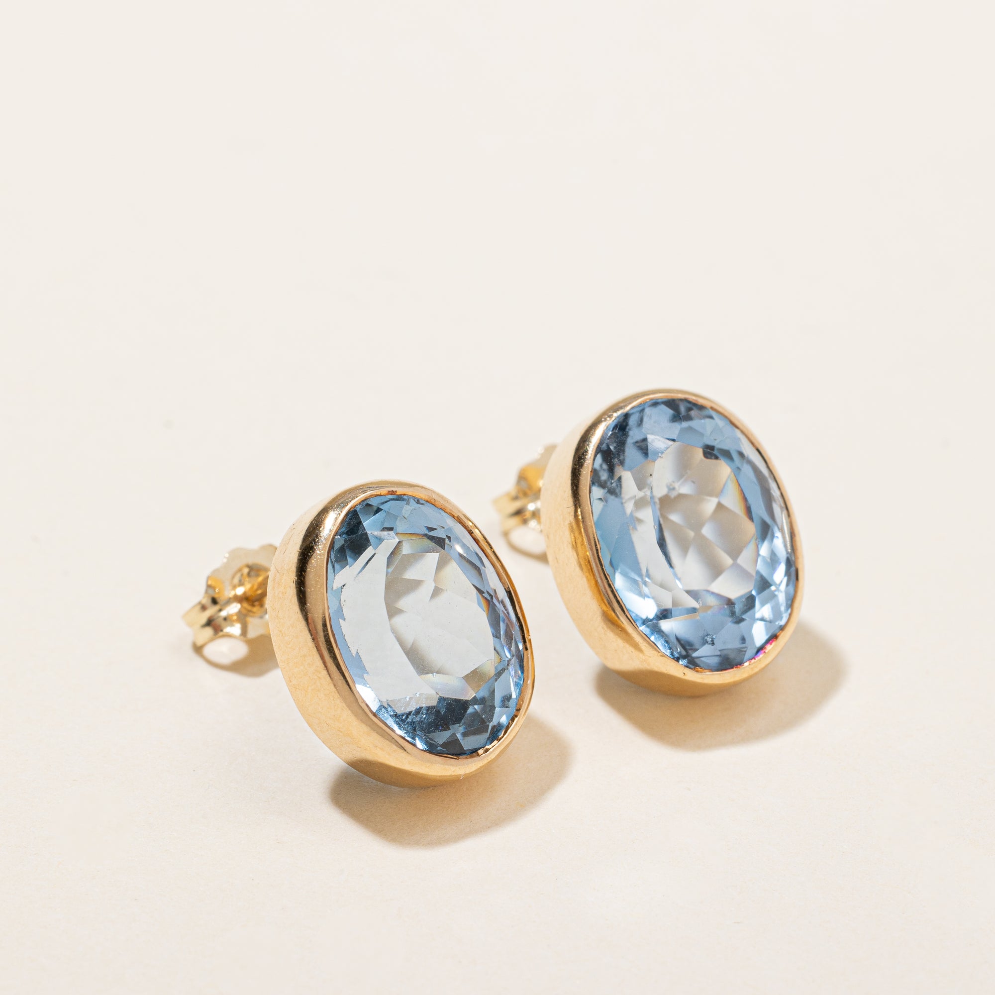 Synthetic Spinel Earrings | 10.50ctw |