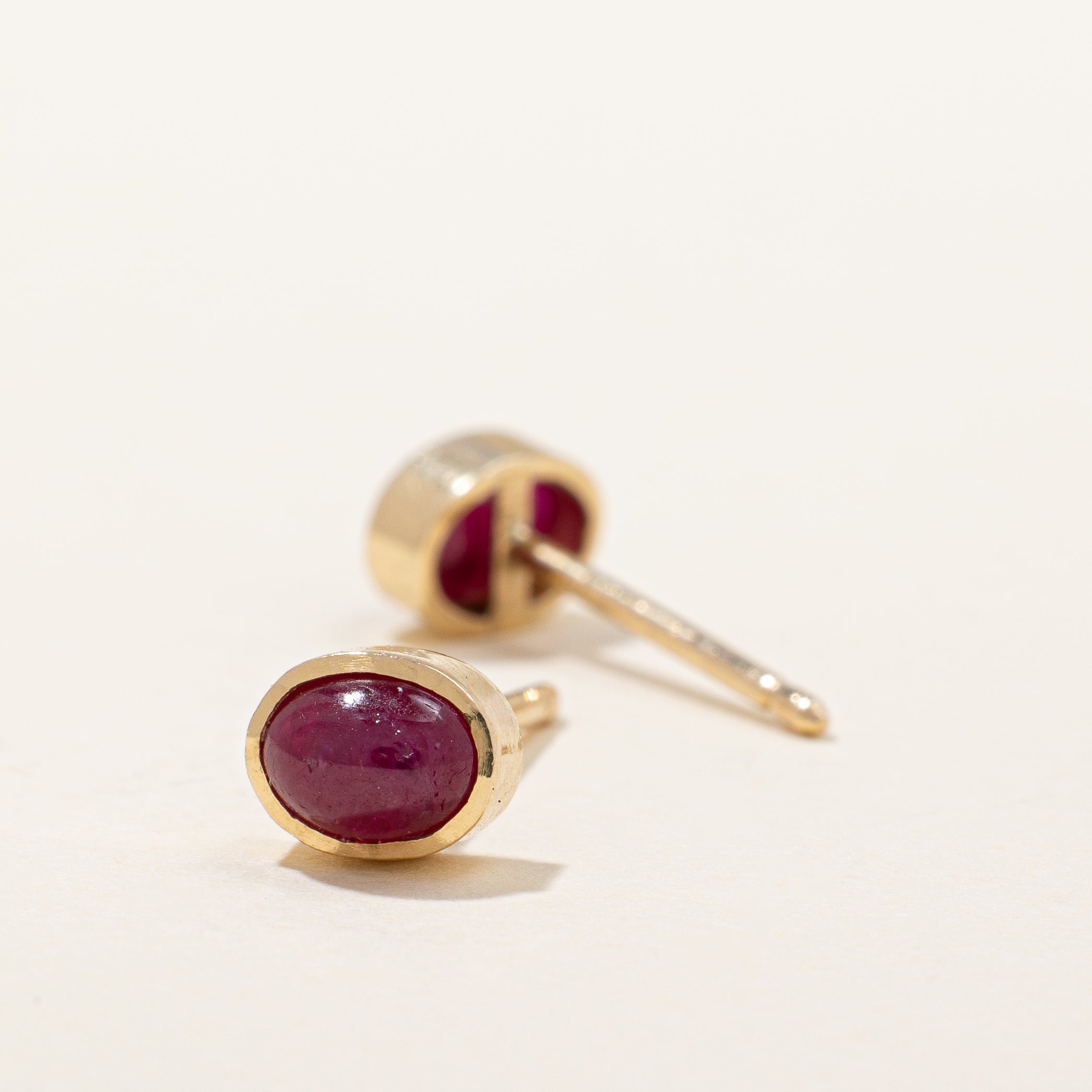 Ruby Stud Earrings | 0.90ctw |