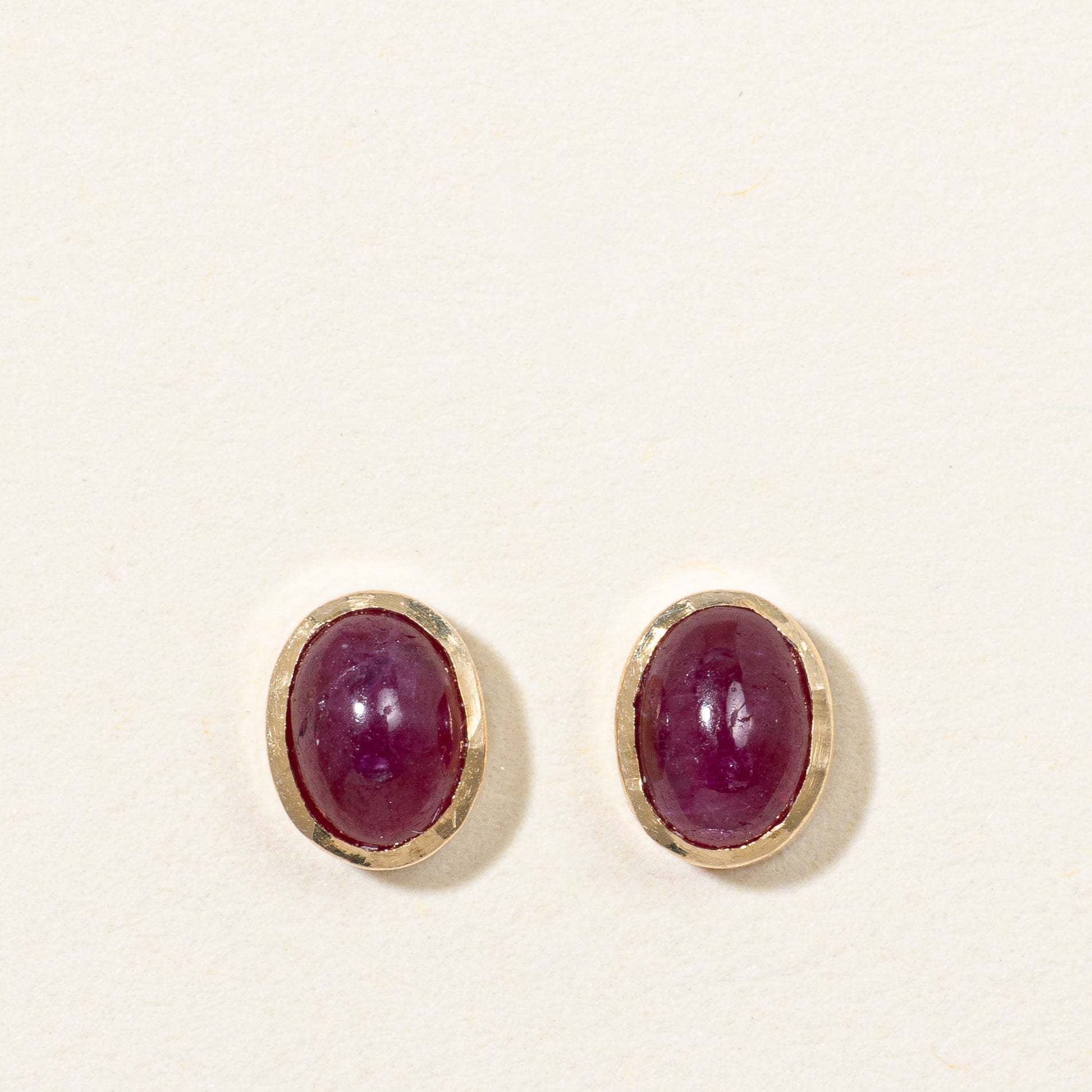 Ruby Stud Earrings | 0.90ctw |