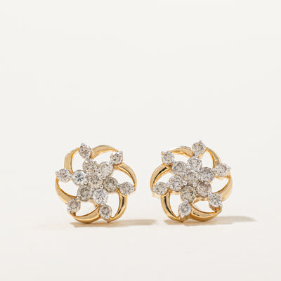 Diamond Earrings | 0.76ctw |