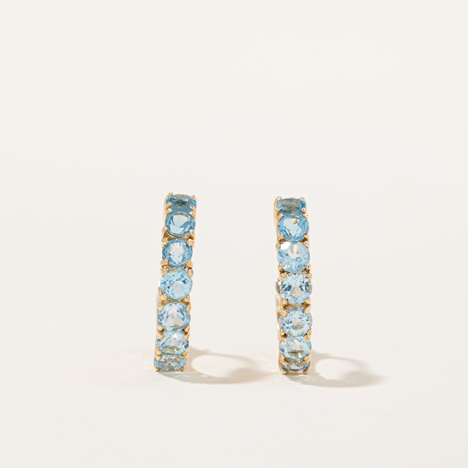 Topaz Hoop Earrings | 0.26ctw |