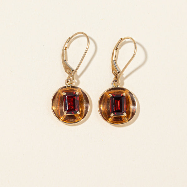 Garnet Drop Earrings | 5.00ctw |