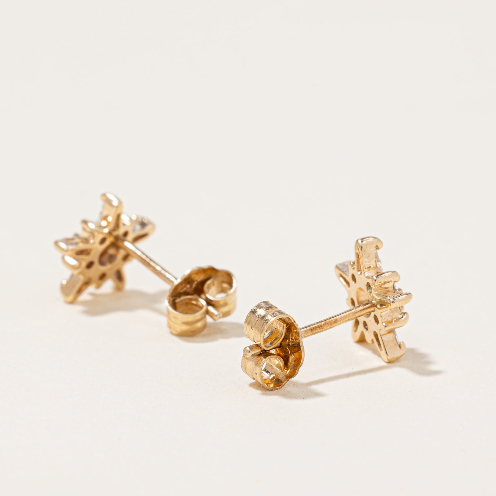 Diamond Star Earrings | 0.20ctw |